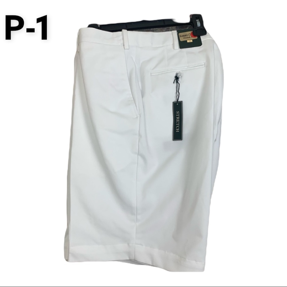 Men’s Sz 40 Kannon’s White Shorts NWT